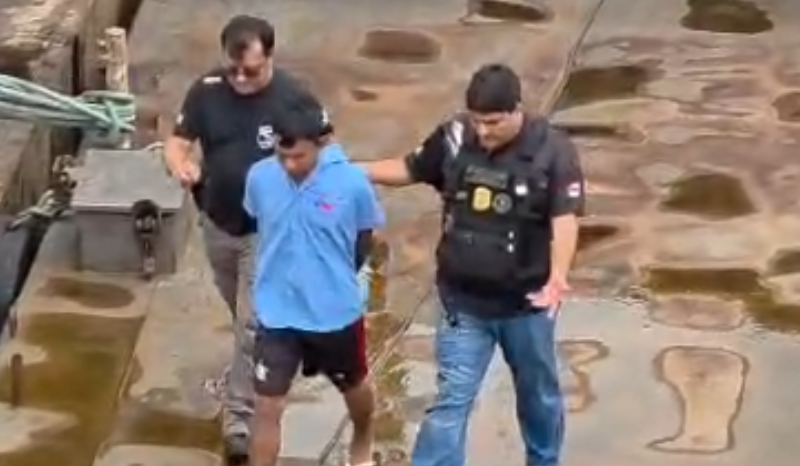 Suspeito de homicídio em embarcação é preso em porto privado de Manaus