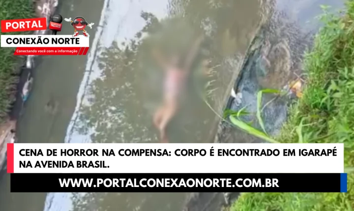 Cena de Horror na Compensa: Corpo é encontrado em igarapé na Avenida Brasil